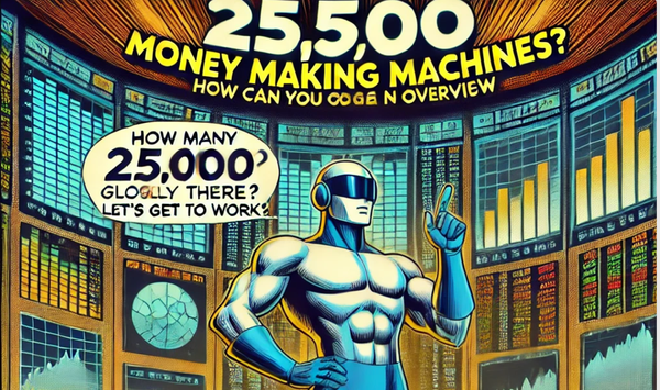 25,000 Money Making Machines?